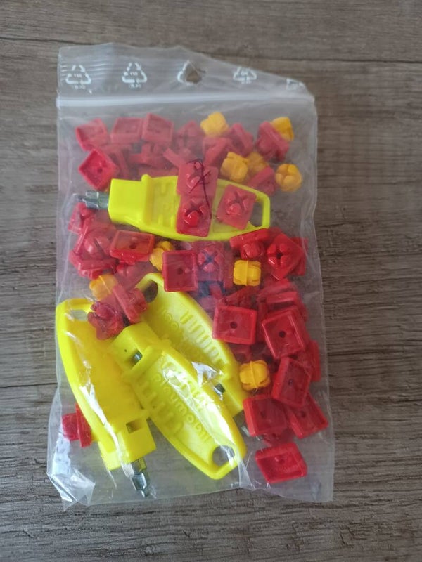 playmobil , lot d'attaches , occasion