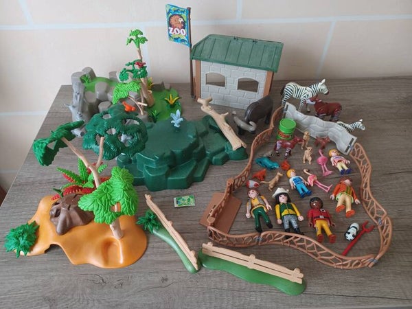 playmobil , elements de zoo, occasion