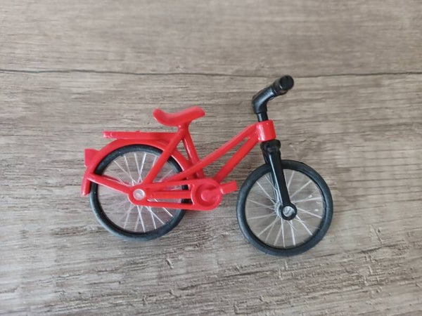 playmobil , velo rouge , occasion