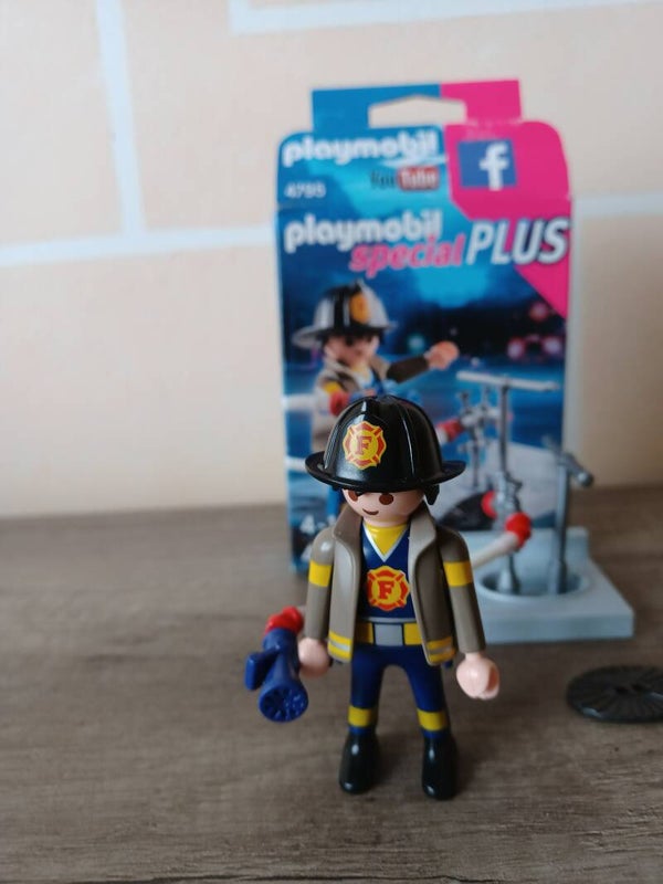 playmobil 4795 , pompier , occasion