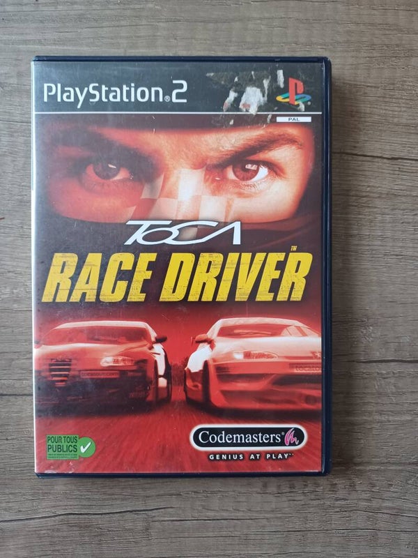 jeu ps2 , toca race driver , occasion