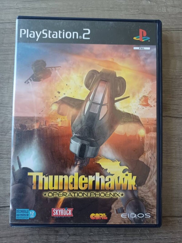 jeu ps2 , thunderhawk operation phoenix , occasion