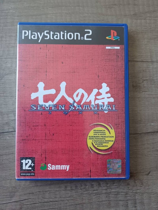 jeu ps2 , seven samourai , occasion