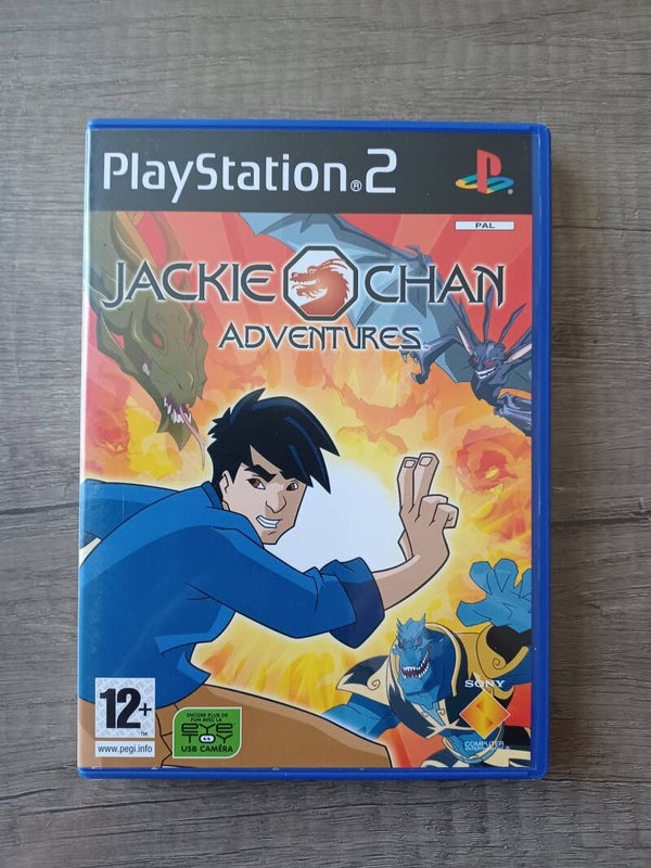 jeu ps2 , jackie chan adventures , occasion