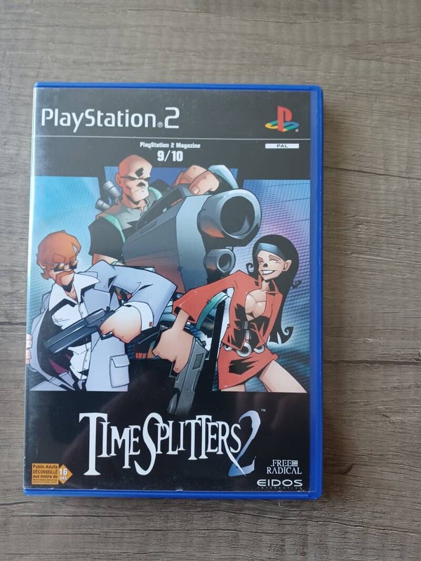 jeu ps2 , time splitters 2  , occasion