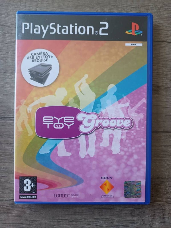 jeu ps2 ,  eye toy groove , occasion