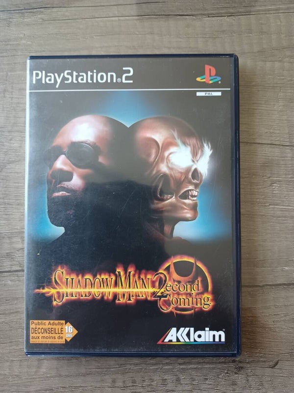 jeu ps2 , shadow man second coming , occasion