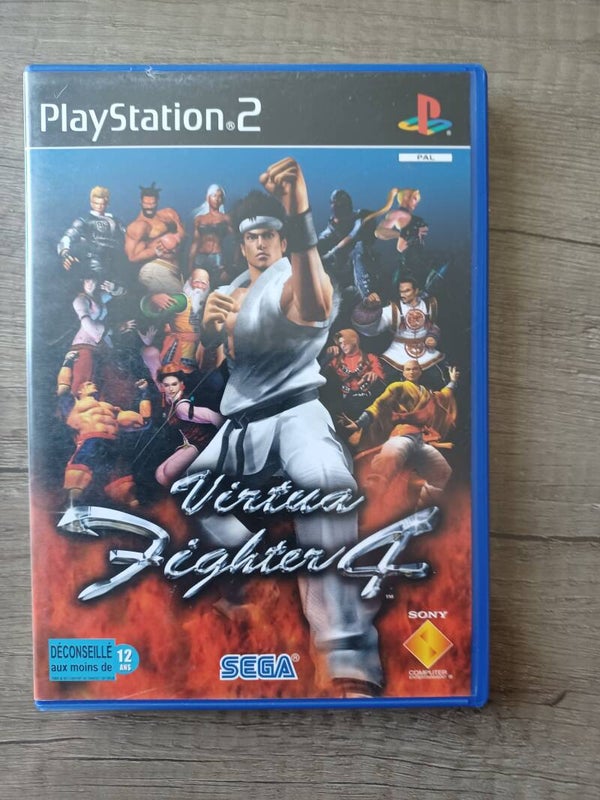 jeu ps2 , virtual fighter 4 , occasion