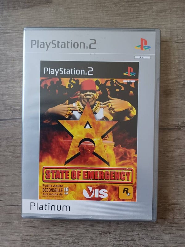 jeu ps2 , state of emergency , occasion