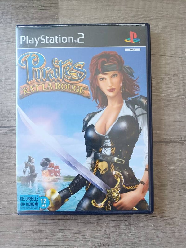 jeu ps2 , pirates kat la rouge , occasion
