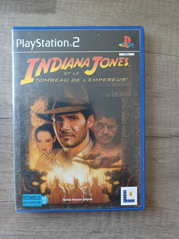 jeu ps2 , indiana jones et le tombeau de l'empereur , occasion