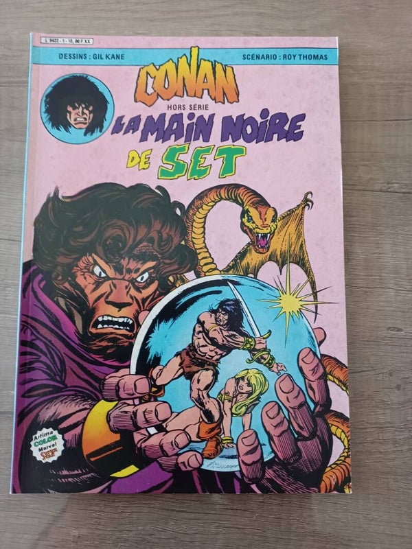 bd conan la main noire de set (année 1984) occasion