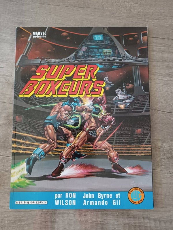 bd super boxeurs , marvel ,  (année 1985) , occasion
