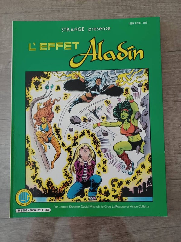 bd l'effet aladin , strange ,  (année 1986) , occasion