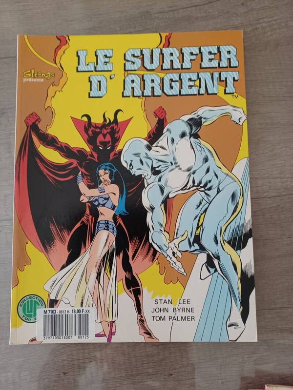 bd le surfer d'argent , strange ,  (année 1985) , occasion