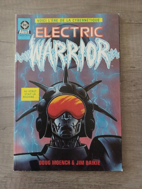 bd electric warrior , dc aredit  ( années 1987) , occasion