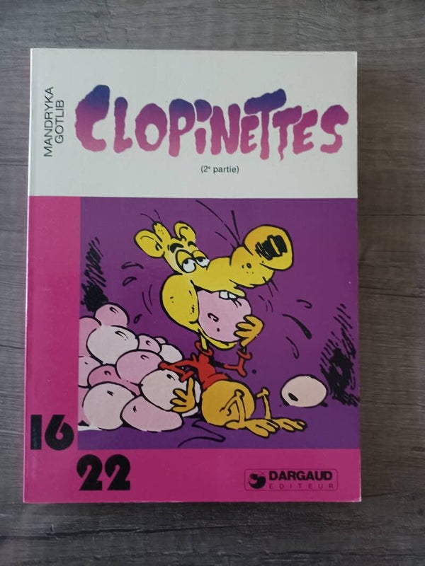 bd clopinettes 2e partie , 16-22 , occasion