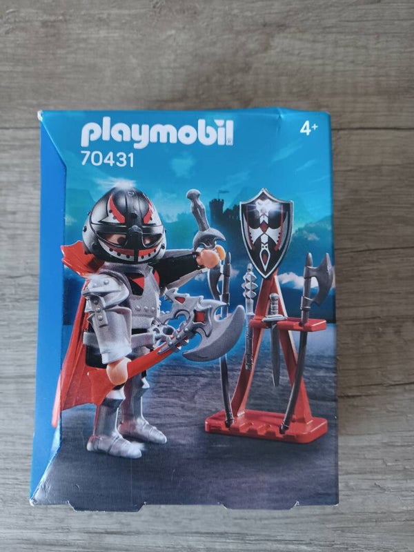 playmobil 70431 , chevalier et armes , neuf