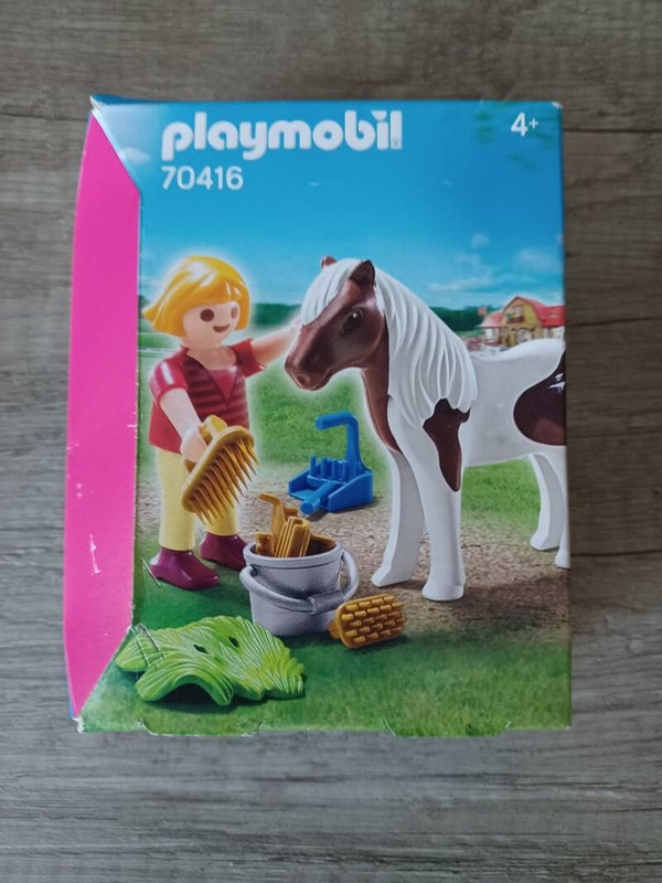 playmobil 70416 , fille et poney , neuf