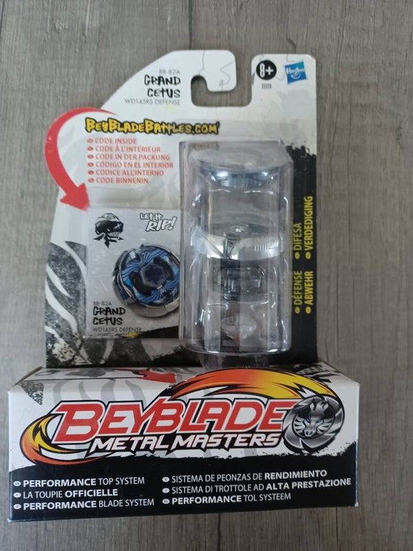 toupie beyblade  metal masters , grand cetus , neuf