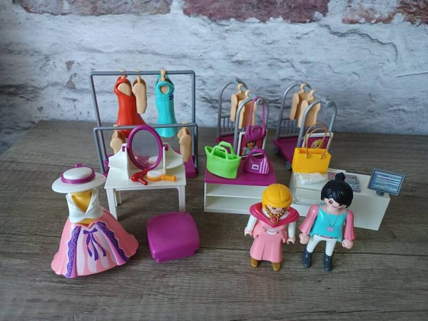 playmobil boutique de vetements , occasion