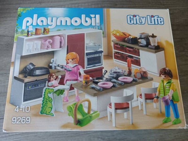 playmobil 9269 , la cuisine , occasion