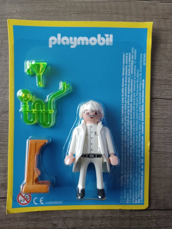 playmobil , chercheur chimiste  , altaya , neuf