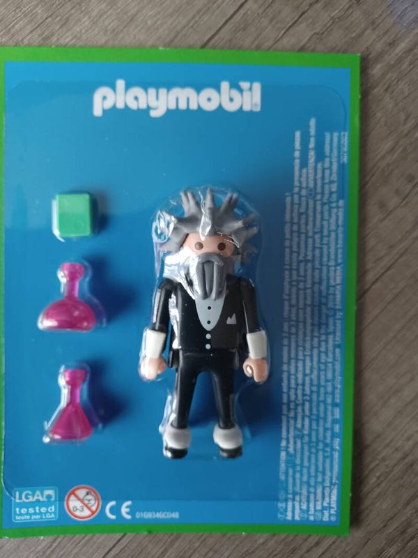 playmobil , savant fou, altaya , neuf