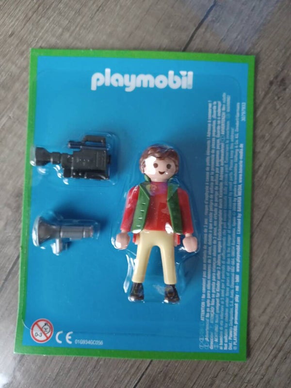 playmobil , cameraman, altaya , neuf