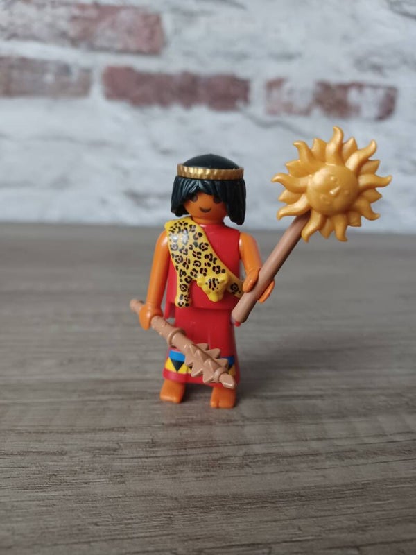 playmobil , empereur azteque  altaya , occasion