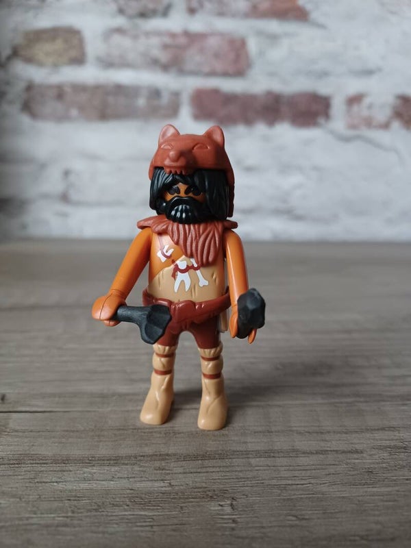 playmobil , homme de prehitoire , altaya , occasion