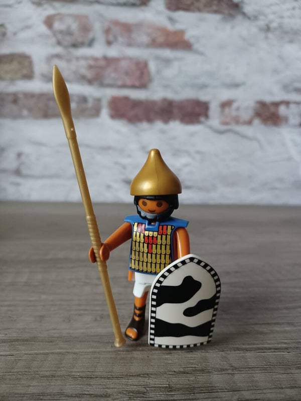 playmobil , guerrier egyptien , altaya , occasion