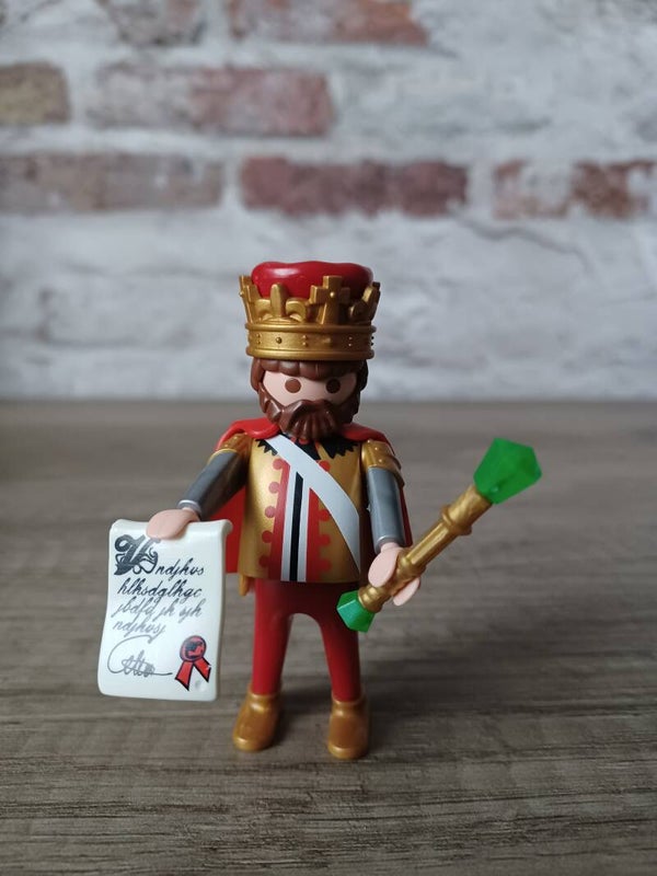 playmobil , roi rouge , altaya , occasion