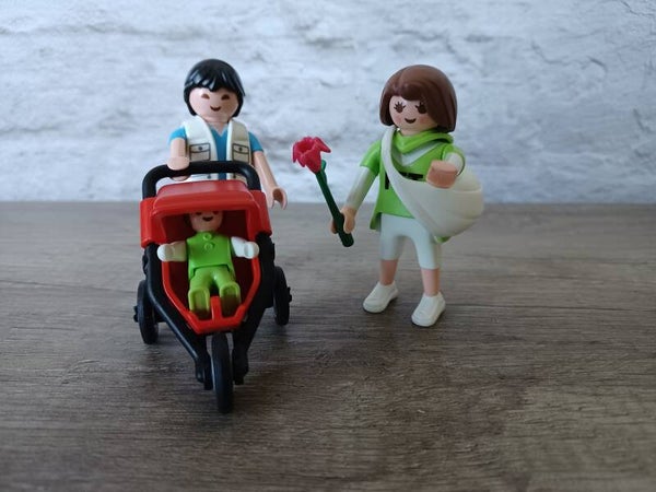 playmobil , promenade en poussette , occasion
