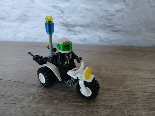 lego , moto de police , occasion