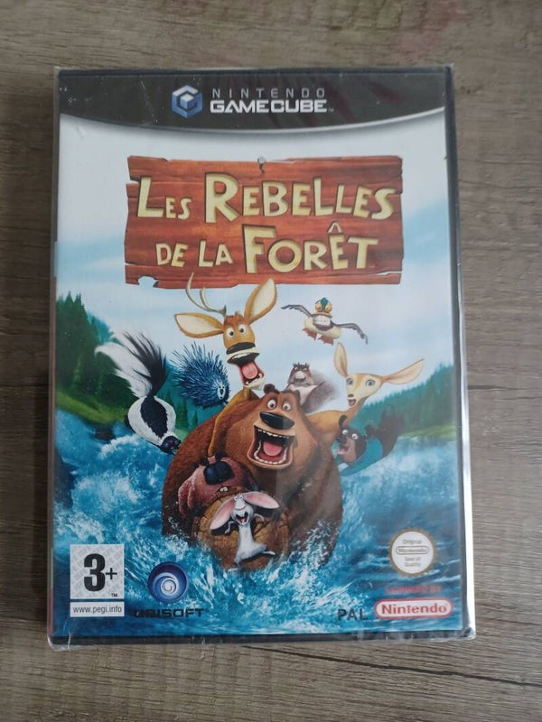 jeu gamecube les rebelles de la foret , neuf