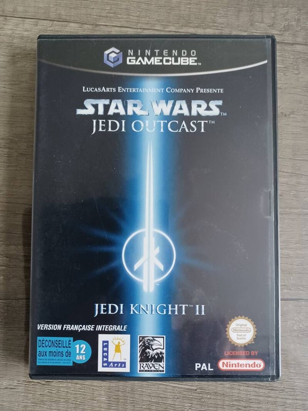 jeu gamecube star wars jedi outcast , occasion