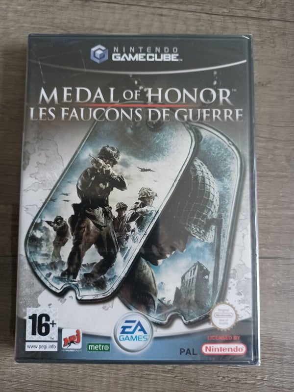 jeu gamecube medal of honor les faucons de guerre , neuf