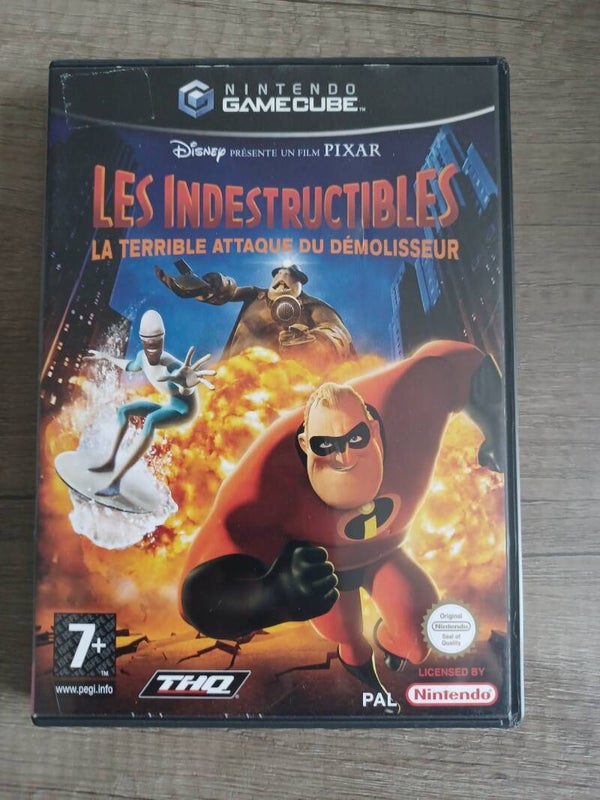 jeu gamecube les indestructibles la terrible attaque du demolisseur , occasion