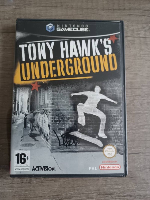 jeu gamecube tony hawk's underground , occasion