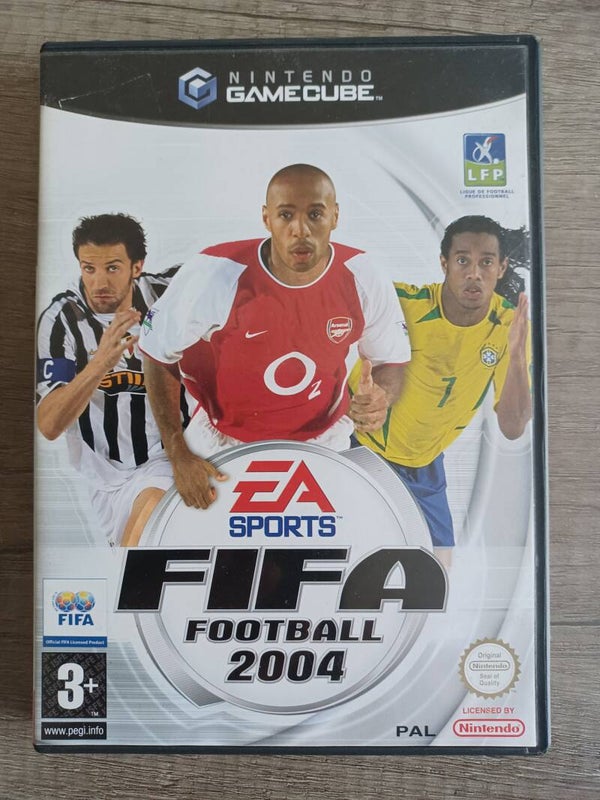 jeu gamecube fifa football 2004 , occasion
