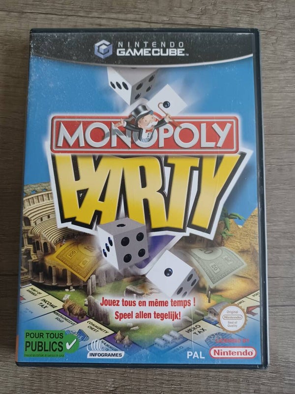 jeu gamecube monopoly party , occasion