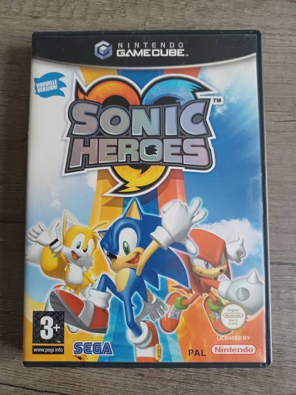jeu gamecube sonic heroes , occasion
