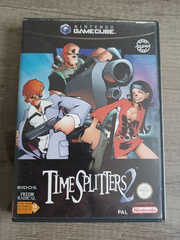 jeu gamecube time splitters 2 , occasion