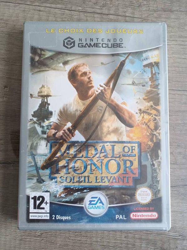 jeu gamecube medal of honor soleil levant (2cd) , occasion