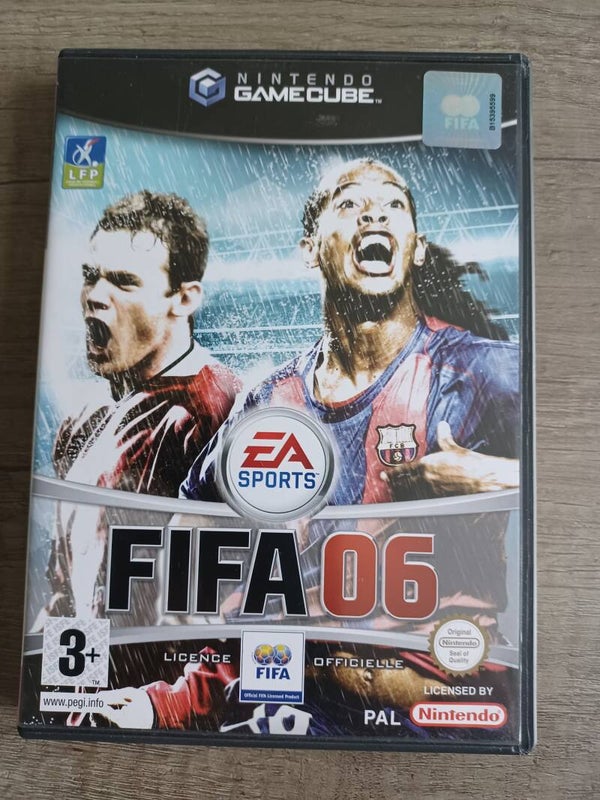 jeu gamecube fifa 06 , occasion