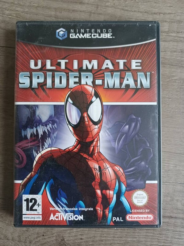 jeu gamecube ultimate spiderman , neuf