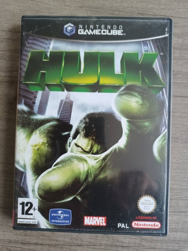 jeu gamecube hulk , occasion
