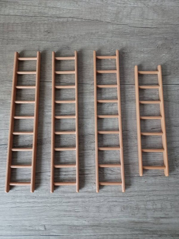 playmobil lot de 4 echelles marrons , occasion