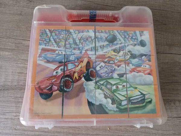 jeu de cubes puzzle cars , neuf